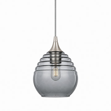 Brushed Nickel - 8ft Cord / Slate Gray