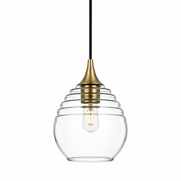 Polished Brass - 8ft Cord / Eco Clear