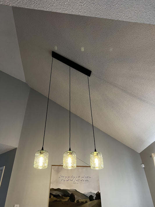 603 3 Pendant Linear Chandelier