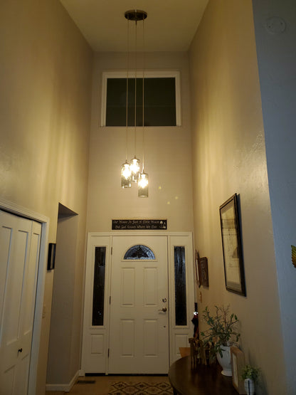 515 3 Pendant Cascade Chandelier