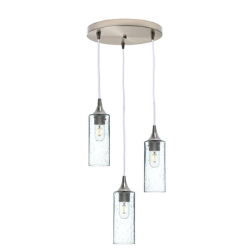 Brushed Nickel - 4ft Cord / Lunar / Eco Clear