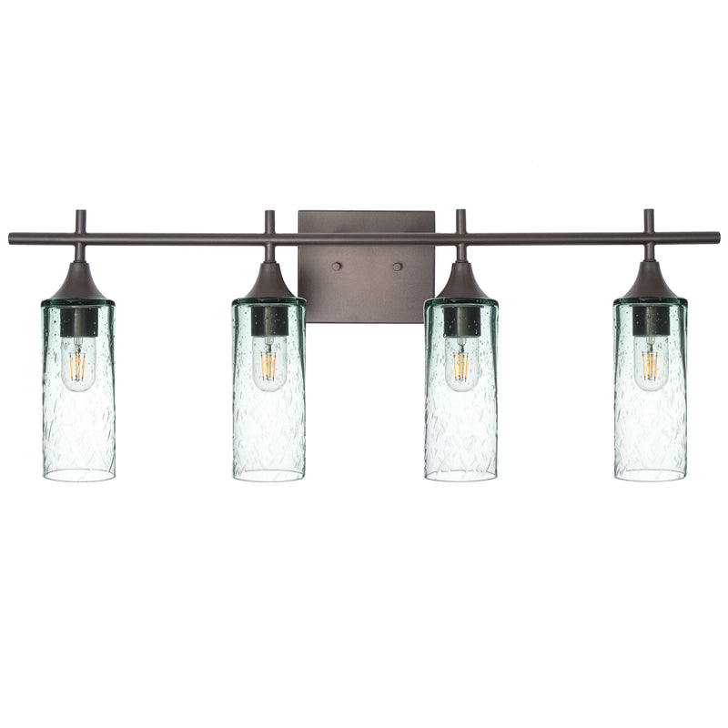 513 4-Light Vanity – Lunar / Eco Clear / Antique Bronze