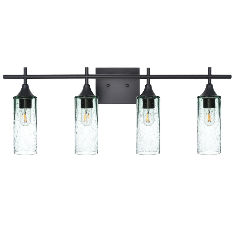 513 4-Light Vanity — Lunar / Eco Clear / Matte Black