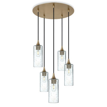 Lunar / Eco Clear / Polished Brass - 4ft Cord