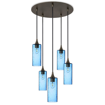 Lunar / Steel Blue / Antique Bronze - 4ft Cord