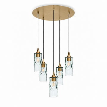 Swell / Eco Clear / Polished Brass - 4ft Cord