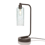 513 Table Lamp-Glass-Bicycle Glass Co - Hotshop-Lunar-Eco Clear-Dark Bronze-Bicycle Glass Co