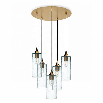 Lunar / Eco Clear / Polished Brass - 4ft Cord