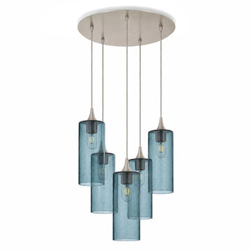 Lunar / Slate Gray / Brushed Nickel - 4ft Cord