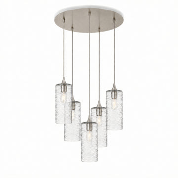 Spun / Eco Clear / Brushed Nickel - 4ft Cord