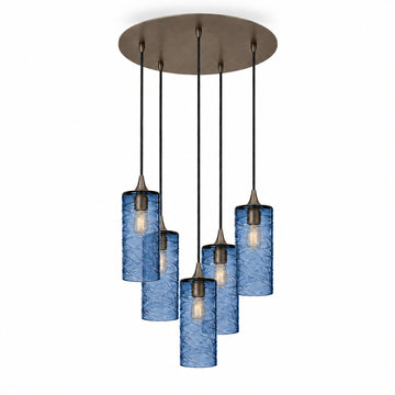Spun / Steel Blue / Antique Bronze - 4ft Cord