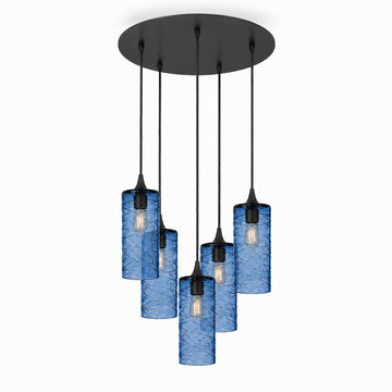 Spun / Steel Blue / Matte Black - 4ft Cord