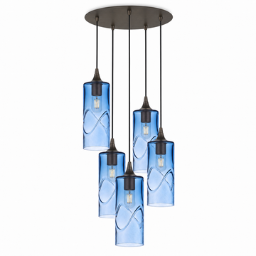 Swell / Steel Blue / Antique Bronze - 4ft Cord