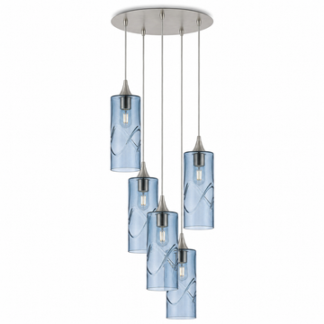 Swell / Steel Blue / Brushed Nickel - 4ft Cord