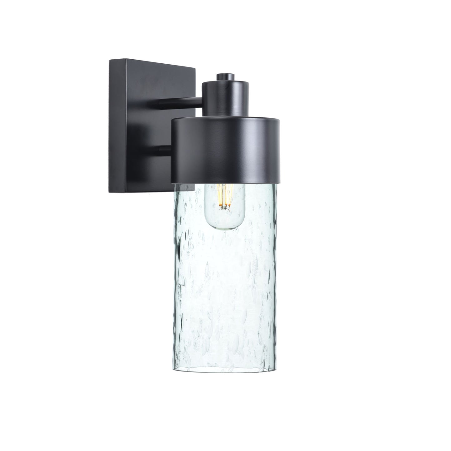515 Exterior Wall Sconce-Bicycle Glass Co-Lunar-Eco Clear-Bicycle Glass Co