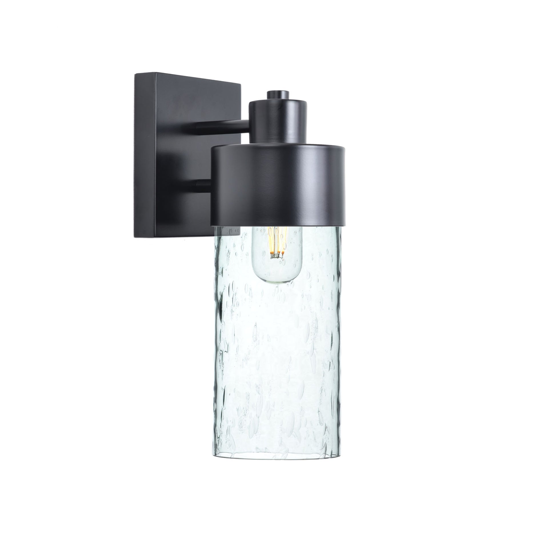 515 Exterior Wall Sconce-Bicycle Glass Co-Lunar-Eco Clear-Bicycle Glass Co