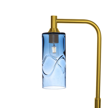 Swell / Steel Blue / Polished Brass