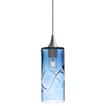 Brushed Nickel - 8ft Cord / Swell / Steel Blue