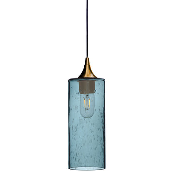 Polished Brass - 8ft Cord / Lunar / Slate Gray