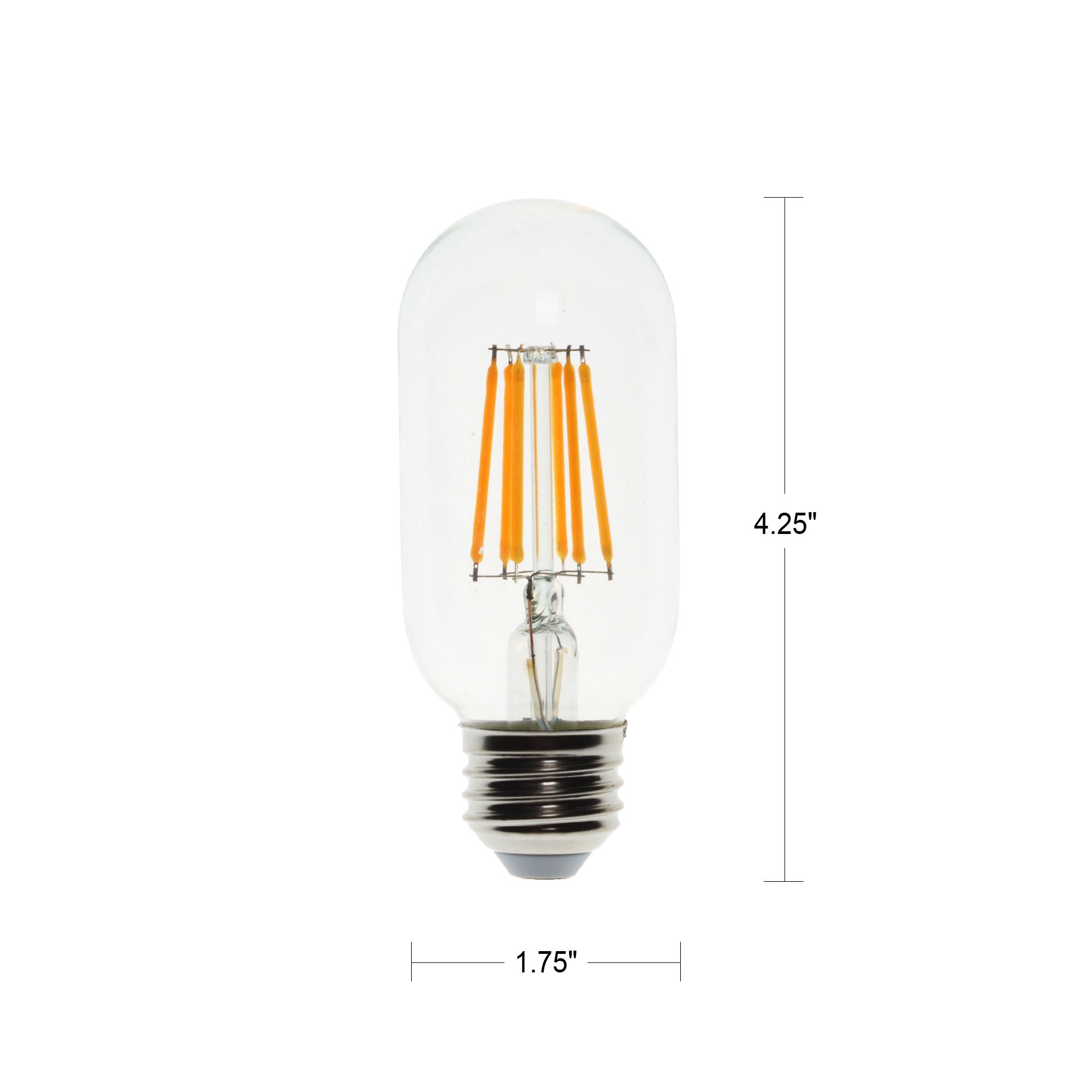 6 Watt Dimmable Filament Bulb - 2700k-Lightbulb-Bicycle Glass Co - Hardware-Single Bulb-Bicycle Glass Co