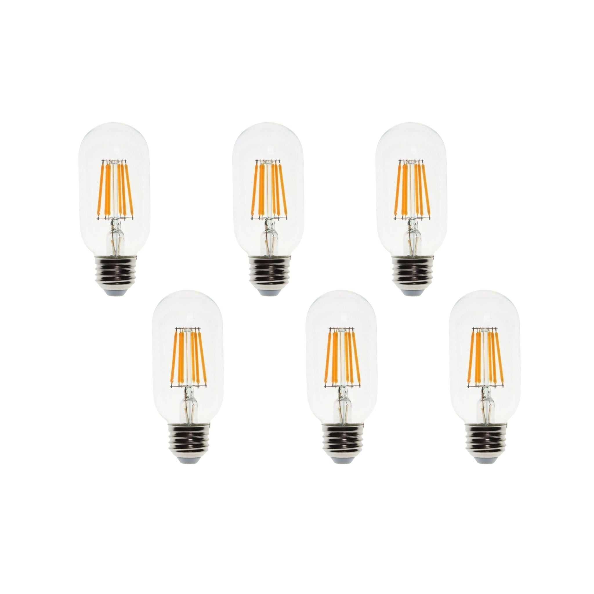 6 Watt Dimmable Filament Bulb - 2700k-Lightbulb-Bicycle Glass Co - Hardware-6 Bulb Pack-Bicycle Glass Co