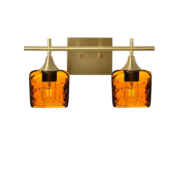 Polished Brass / Spun / Golden Amber