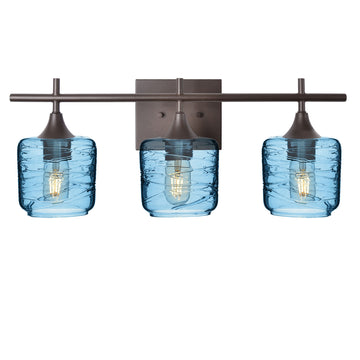 Antique Bronze / Spun / Steel Blue