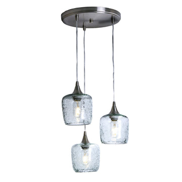 Brushed Nickel - 4ft Cord / Lunar / Eco Clear