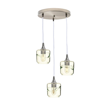 Brushed Nickel - 4ft Cord / Swell / Eco Clear