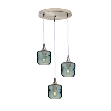 Brushed Nickel - 4ft Cord / Swell / Slate Gray