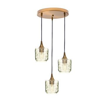Polished Brass - 4ft Cord / Spun / Eco Clear