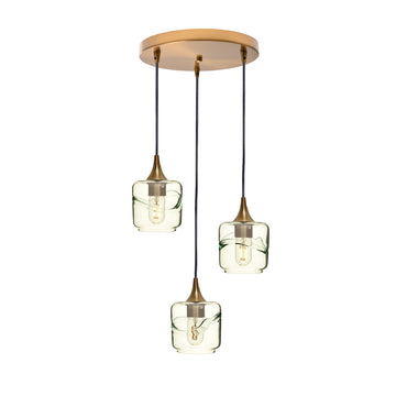 Polished Brass - 4ft Cord / Swell / Eco Clear