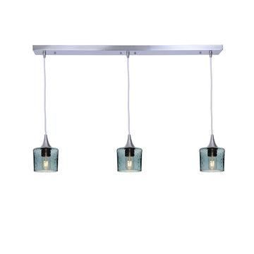 Brushed Nickel - 4ft Cord / Lunar / Slate Gray