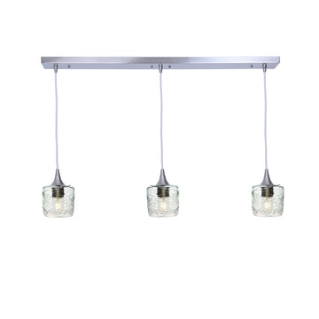 Brushed Nickel - 4ft Cord / Spun / Eco Clear