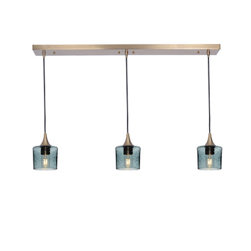 Polished Brass - 4ft Cord / Lunar / Slate Gray