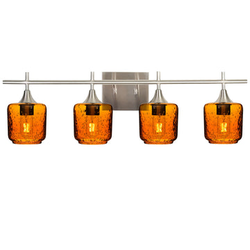 Lunar / Golden Amber / Brushed Nickel
