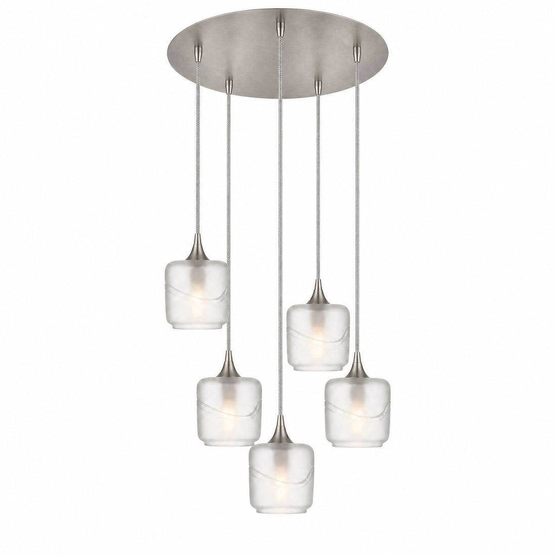 601 5 Pendant Cascade Chandelier