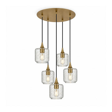 Lunar / Eco Clear / Polished Brass - 4ft Cord