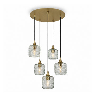 Spun / Eco Clear / Polished Brass - 4ft Cord