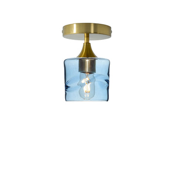Swell / Steel Blue / Polished Brass
