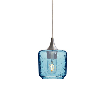 Brushed Nickel - 8ft Cord / Lunar / Steel Blue