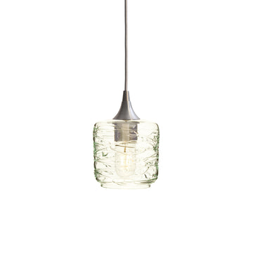 Brushed Nickel - 8ft Cord / Spun / Eco Clear