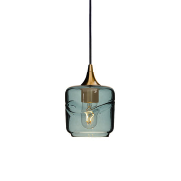 Polished Brass - 8ft Cord / Swell / Slate Gray