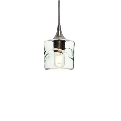 601 Swell: Single Pendant Light-Glass-Bicycle Glass Co - Hotshop-Eco Clear-Bicycle Glass Co