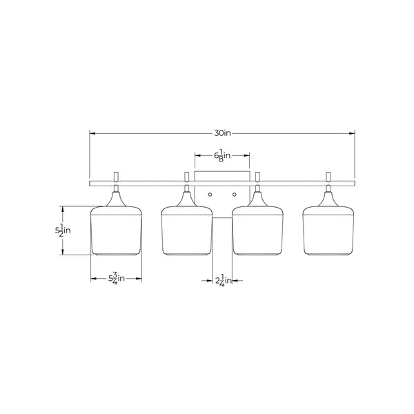 Dimensional Drawing: Front