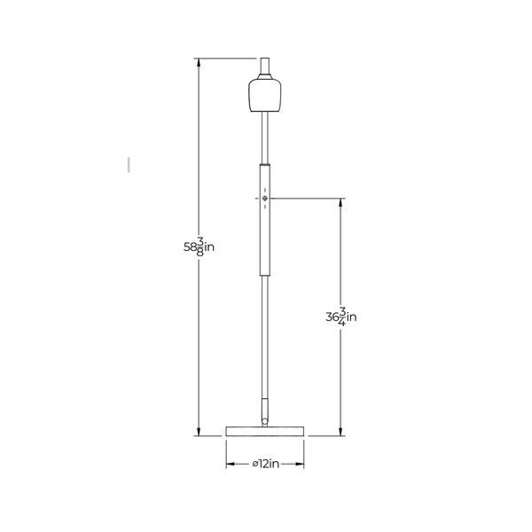 Dimensional Drawing: Front