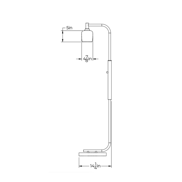 Dimensional Drawing: Side