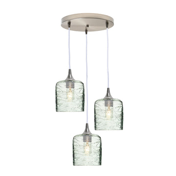 Brushed Nickel - 4ft Cord / Spun / Eco Clear