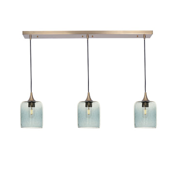 Polished Brass - 4ft Cord / Lunar / Slate Gray