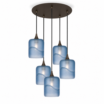 Antique Bronze - 4ft Cord / Glacial / Steel Blue